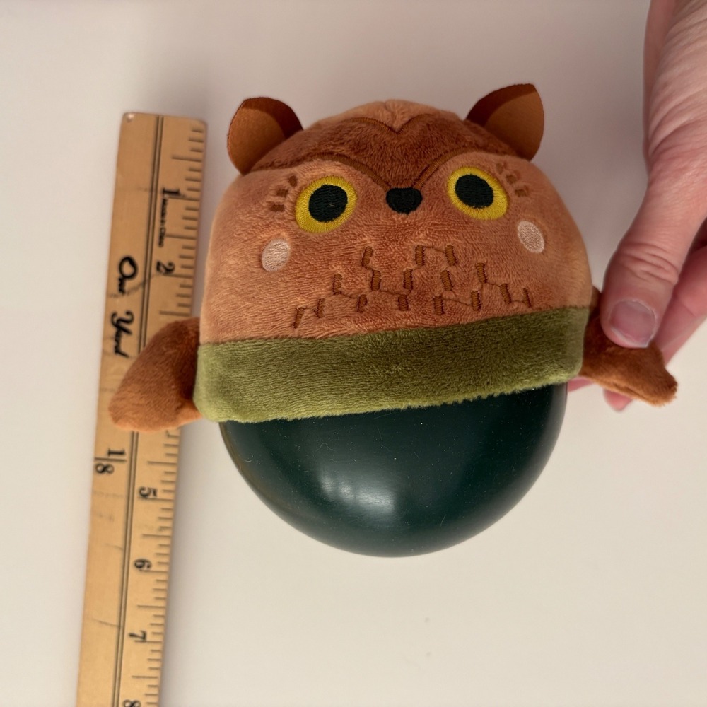 Manhattan Toy Company Roly Poly Owl Plush‎ Toy for Babies and Toddlers - Picture 8 of 8